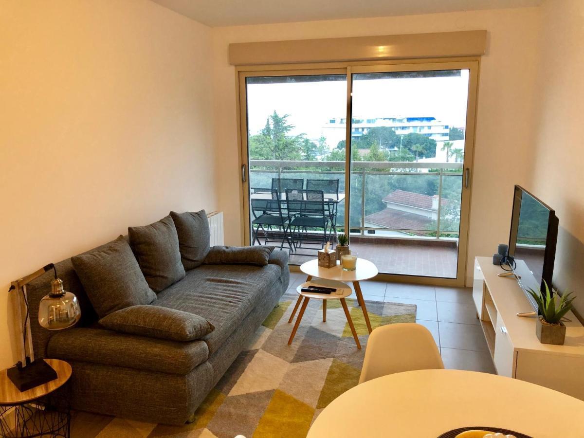 Appartement Neuf, Piscine, Terrasse, Vue Mer. Cannes Exterior photo